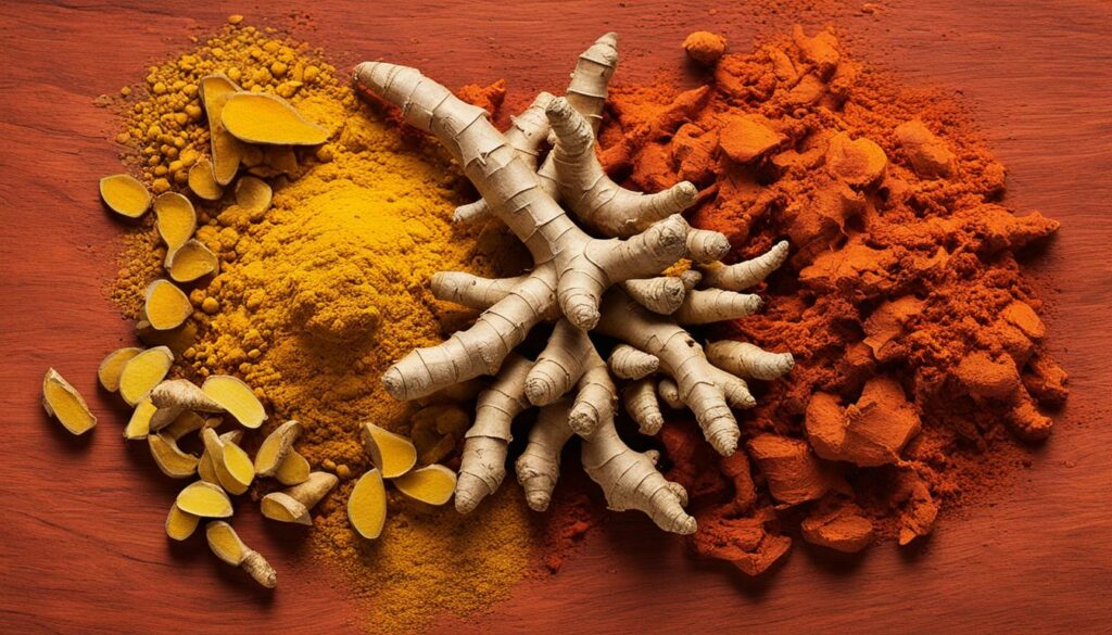 ginger and turmeric