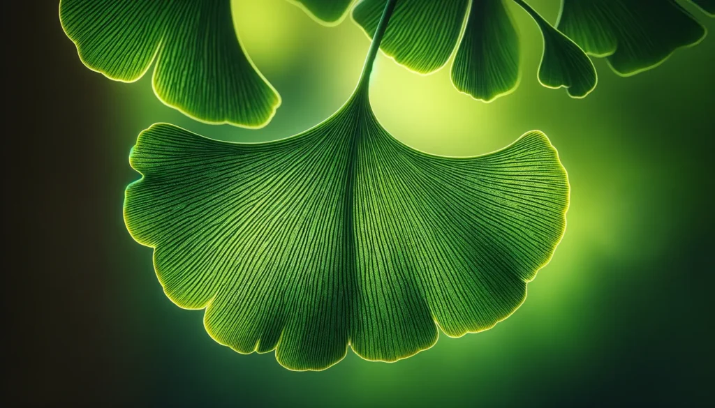 ginkgo biloba leaf