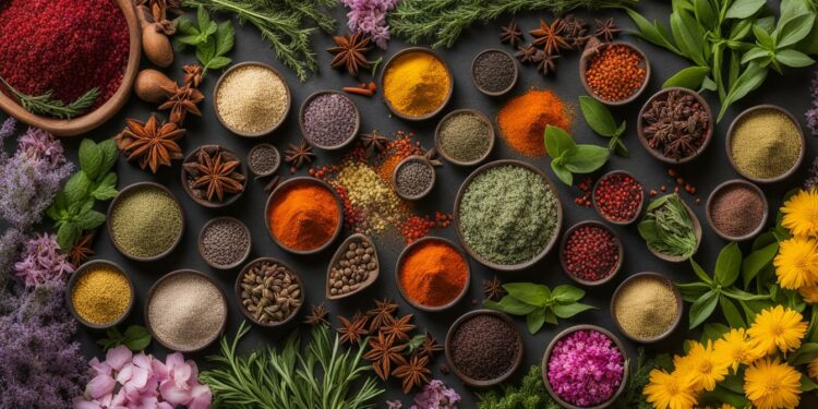 Herbs and Spices for anti-Aging Longevity