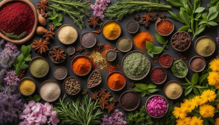Herbs and Spices for anti-Aging Longevity
