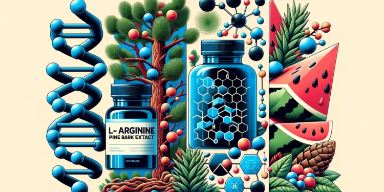 L-Arginine, Pine Bark Extract, and L-Citrulline for Erectile Health