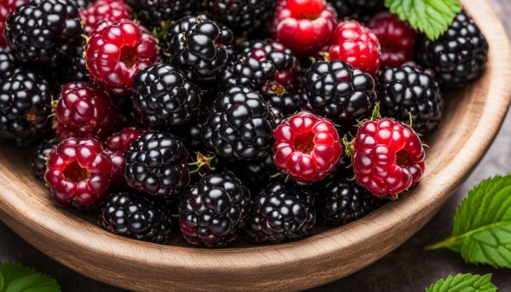 blackberries