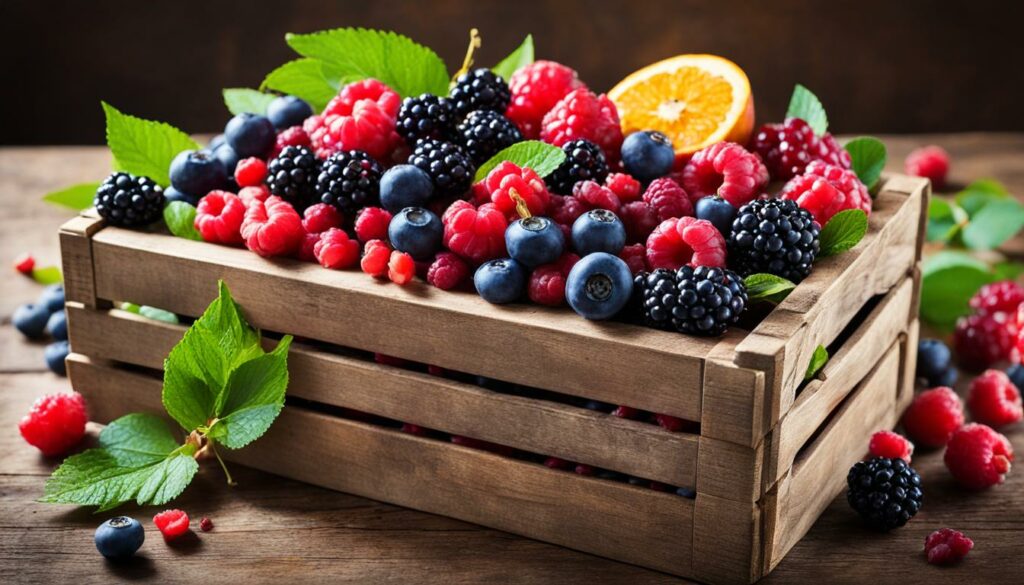 fruits rich in polyphenols