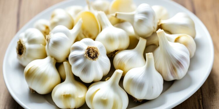 garlic on an empty stomach