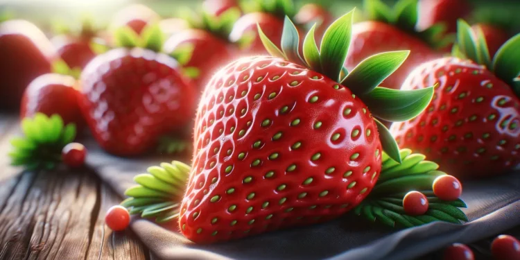 nutrients of strawberries