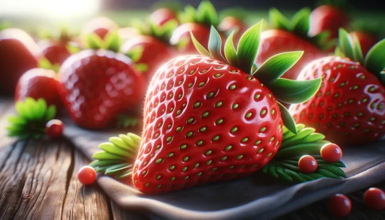 nutrients of strawberries