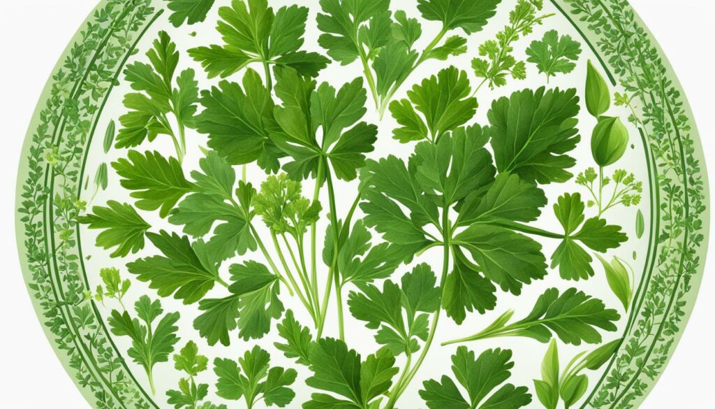 parsley nutrition facts