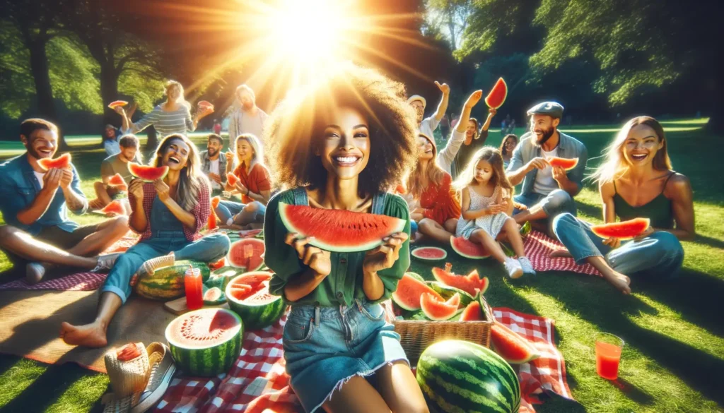 vibrant health and vitality from eating watermelon