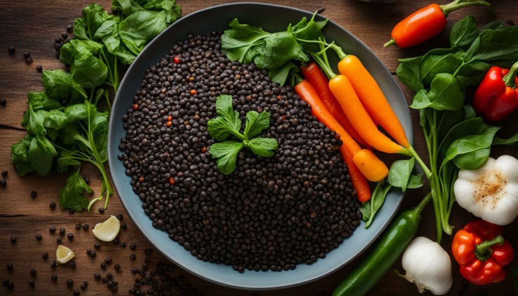 Incorporating black lentils into your diet