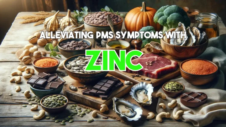 Taking zinc can alleviate PMS