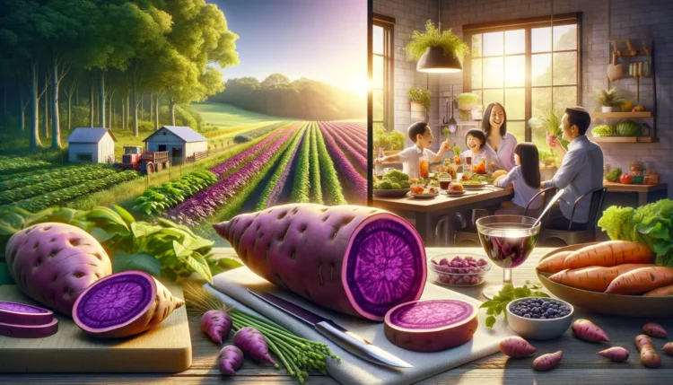 benefit of purple sweet potato