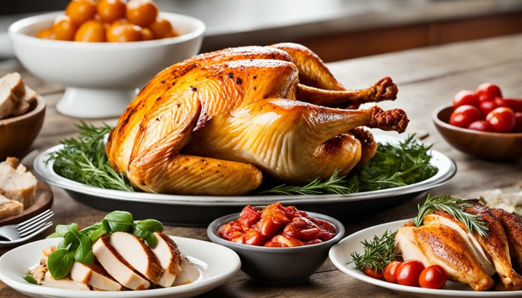comparison of turkey and chicken