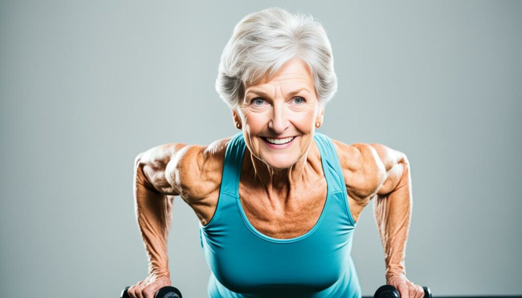 pushups for strength in aging