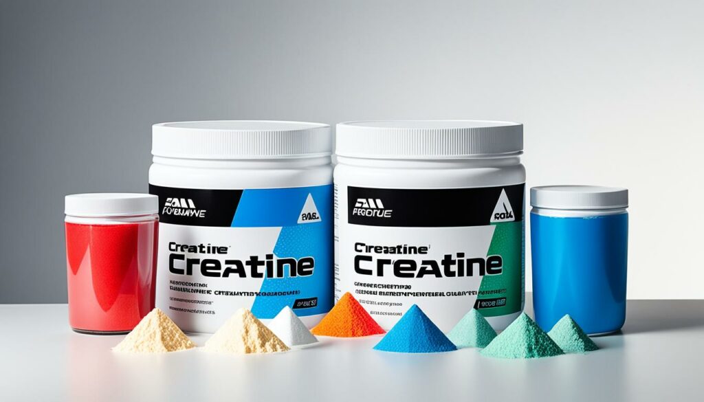 Different Creatine Formulations