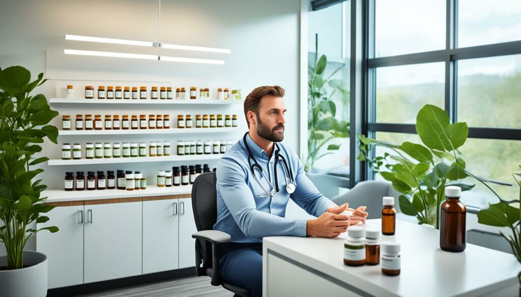 consulting professionals about herbal supplements